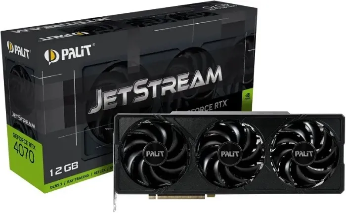 Видеокарта nVidia RTX 4070 Palit RTX4070 JetStream