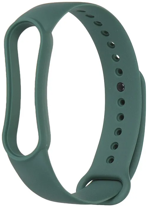 Ремешок силиконовый Xiaomi Mi Band 5/6 Red Line