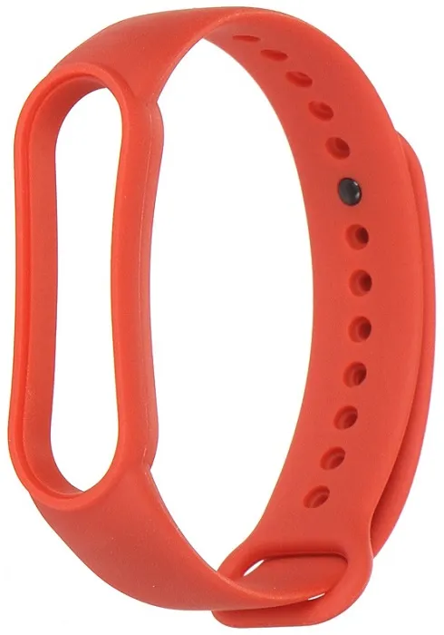 Ремешок силиконовый Xiaomi Mi Band 5/6 Red Line