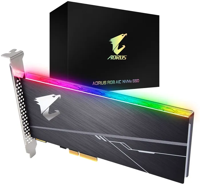 SSD-накопитель M.2 NVMe 1Тб Gigabyte Aorus RGB AIC