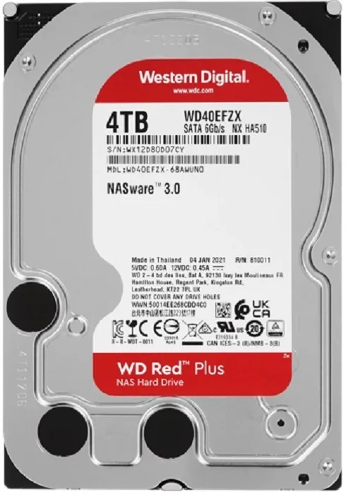 Жесткий диск 3.5" 4Тб WD Red Plus
