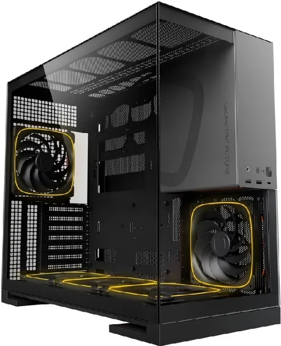 Корпус Geometric Future Model 5 Black Grey
