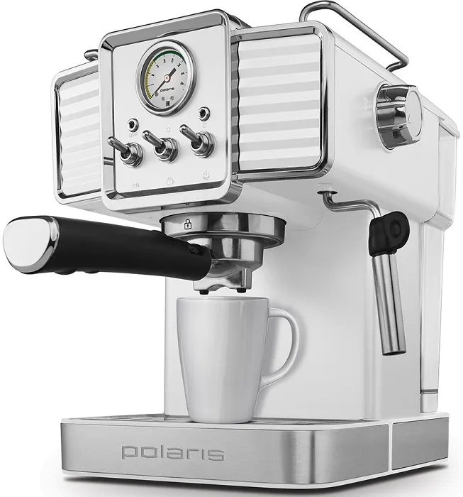 Кофеварка рожковая Polaris PCM 1538E