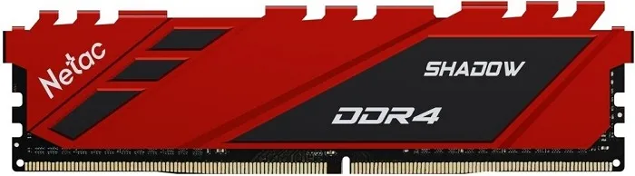 Оперативная память DDR4 8Гб Netac Shadow C16 Red