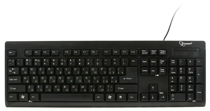 Клавиатура Gembird KB-8300-BL-R