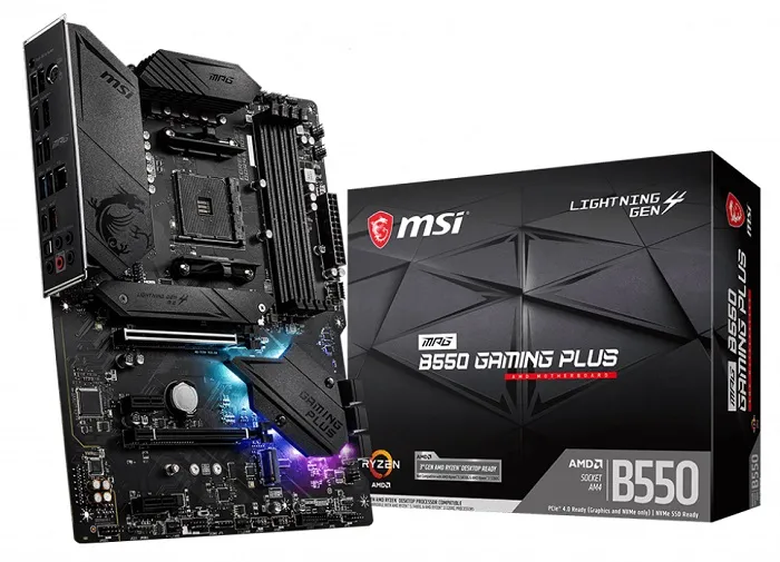 Материнская плата AMD B550 MSI MPG B550 GAMING PLUS