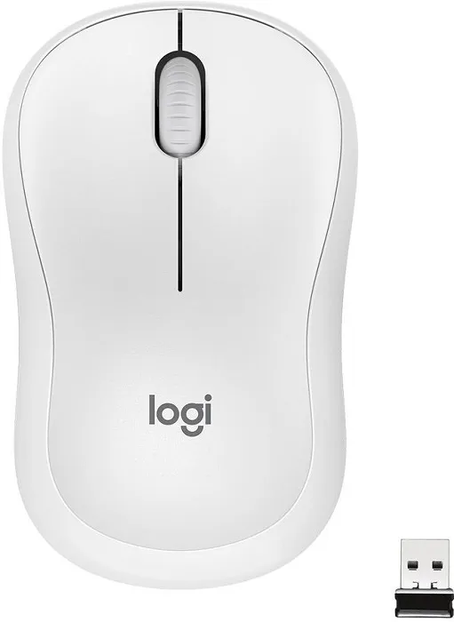 Мышь беспроводная Logitech M220 Silent White