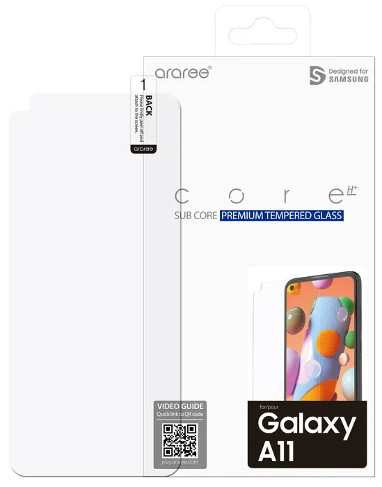 Защитное стекло для смартфона Samsung Galaxy A11 Araree by KDLAB