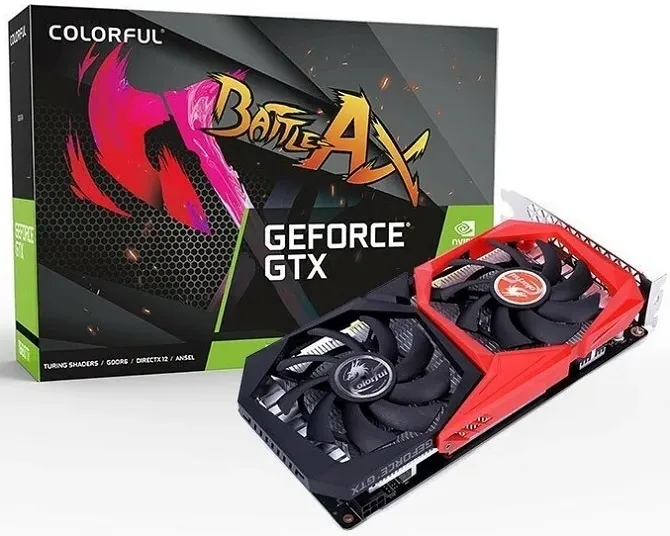 Видеокарта nVidia GTX 1650 Colorful GTX 1650 NB 4GD6-V