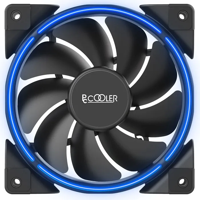Вентилятор 120мм PCCooler Corona Blue