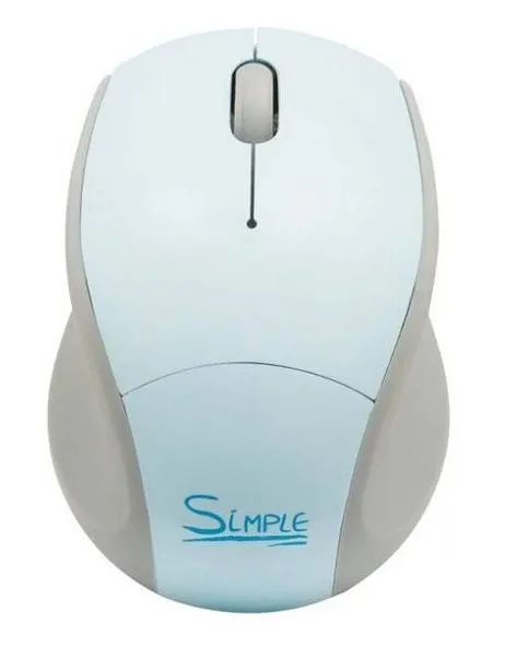 Мышь беспроводная CBR Simple S7 Blue