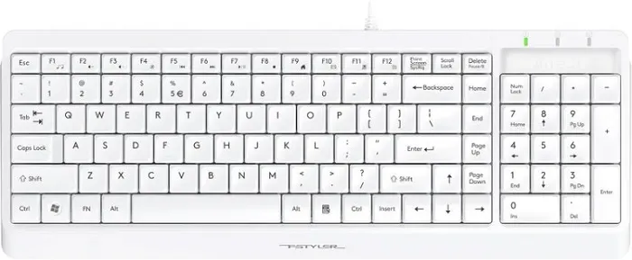 Клавиатура A4Tech Fstyler FK15 White