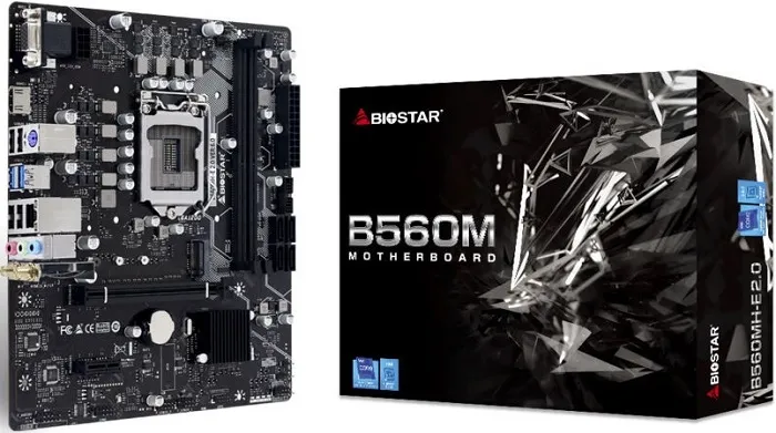 Материнская плата intel B560 Biostar B560MH-E 2.0
