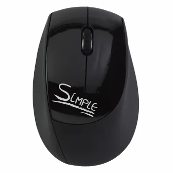 Мышь беспроводная CBR Simple S10 Black