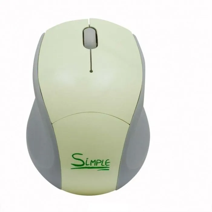 Мышь беспроводная CBR Simple S7 Green