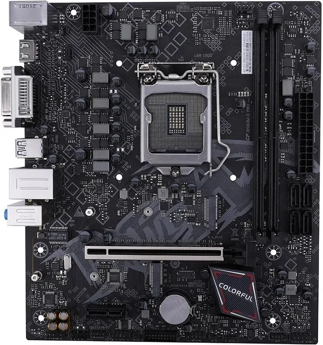 Материнская плата intel B560 Colorful BATTLE-AX B560M-D PRO V20