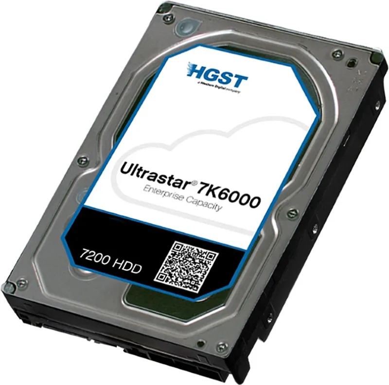 Жесткий диск 3.5" 4Тб Hitachi Ultrastar 7K6000