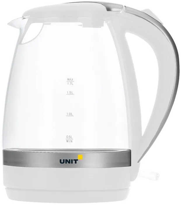 Электрочайник UNIT UEK-254 White Silver