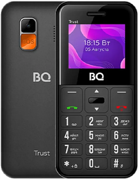 Мобильный телефон BQ Trust Black