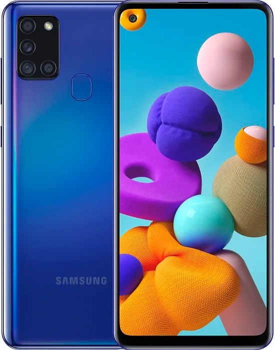 Смартфон Samsung Galaxy A21s 4/64Гб Blue