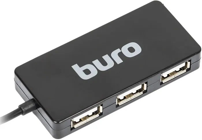 USB-хаб Buro BU-HUB4-U2.0-Slim