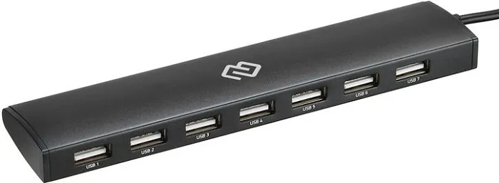USB-хаб TypeC Digma HUB-7U2.0-UC-B