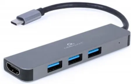 USB-хаб TypeC Cablexpert A-CM-COMBO2-01