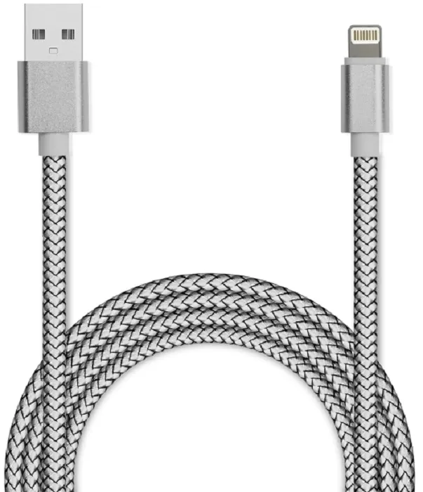 Кабель AM/Lightning USB 2.0 Jet.A JA-DC44 Silver