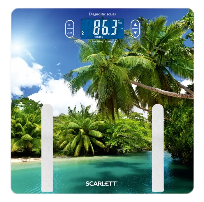 Весы напольные с анализатором Scarlett SC-BS33ED12