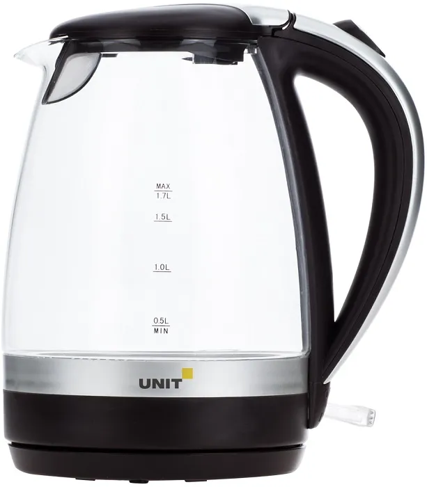 Электрочайник UNIT UEK-254 Black Silver