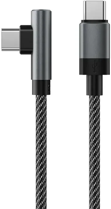 Кабель Type-C/Type-C USB 3.0 Accesstyle CC30-F100MA Black-Gray