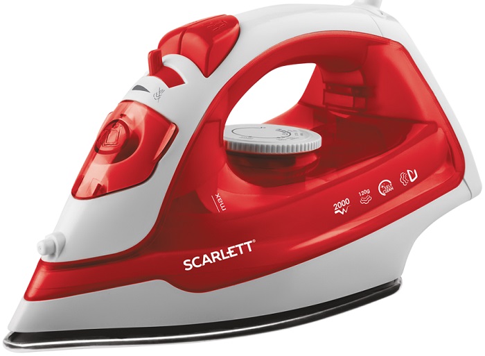 Утюг Scarlett SC-SI30S08; 2000 Вт; нержавеющая