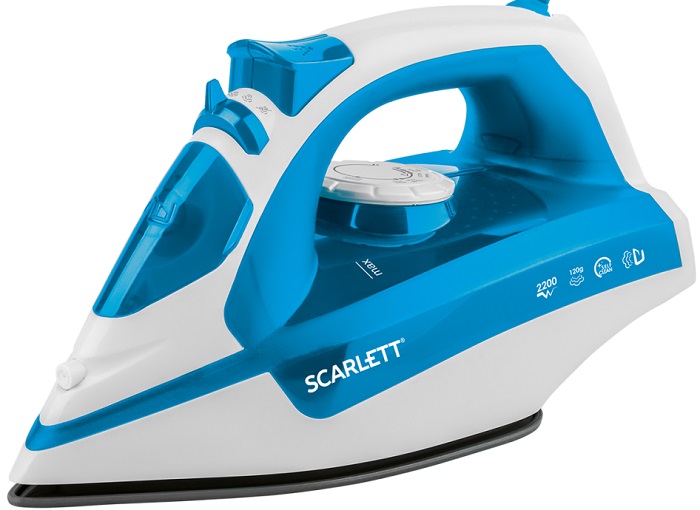 Утюг Scarlett SC-SI30P17; 2200 Вт; антипригарное