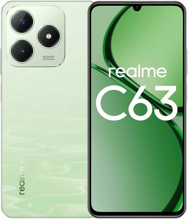 Смартфон Realme C63 8/256Гб Green (RMX3939);