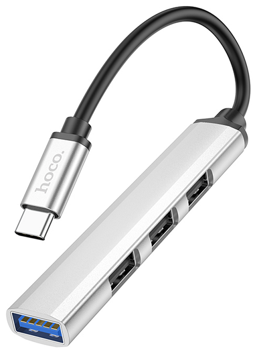 USB-хаб TypeC Hoco HB26 (6931474765475); 4