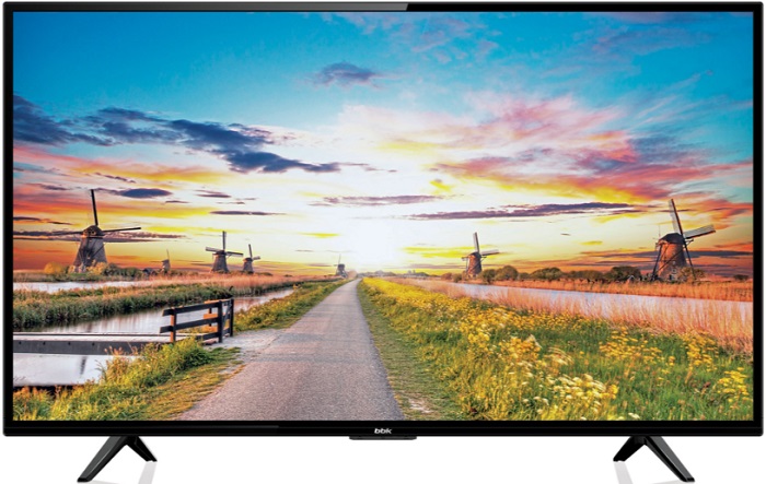 Телевизор 43" BBK 43LEM-1087/FT2C; Direct LED;