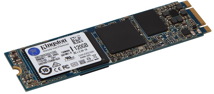 SSD-накопитель M.2 120Гб Kingston G2 (SM2280S3G2/120G);