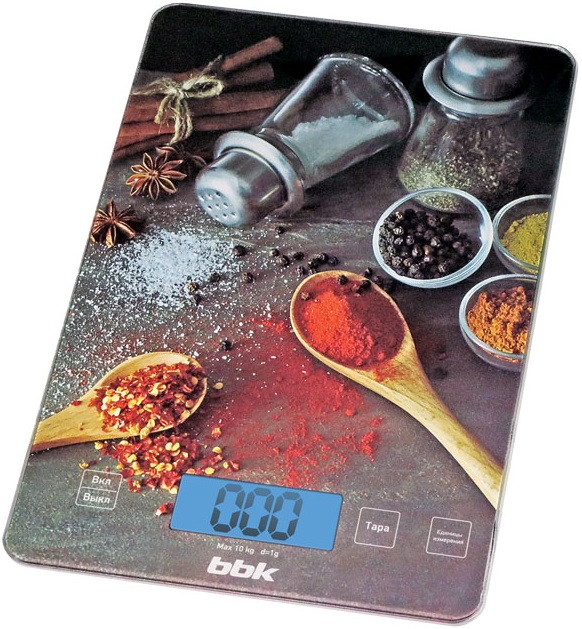 Весы кухонные BBK KS100G; 10 кг;