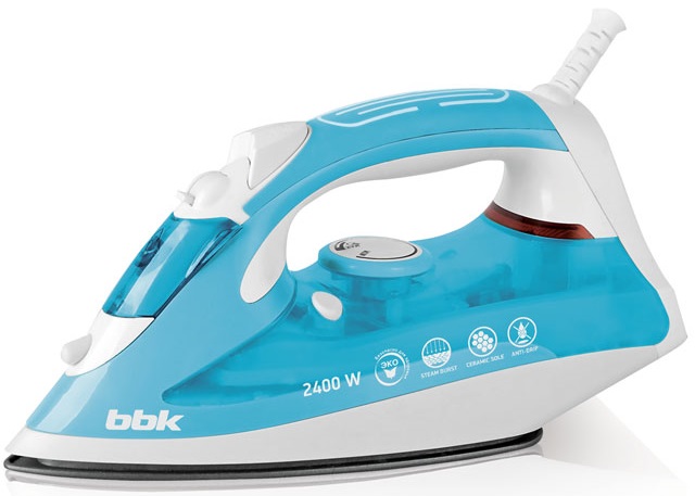 Утюг BBK ISE-2400; 2400 Вт; керамика;