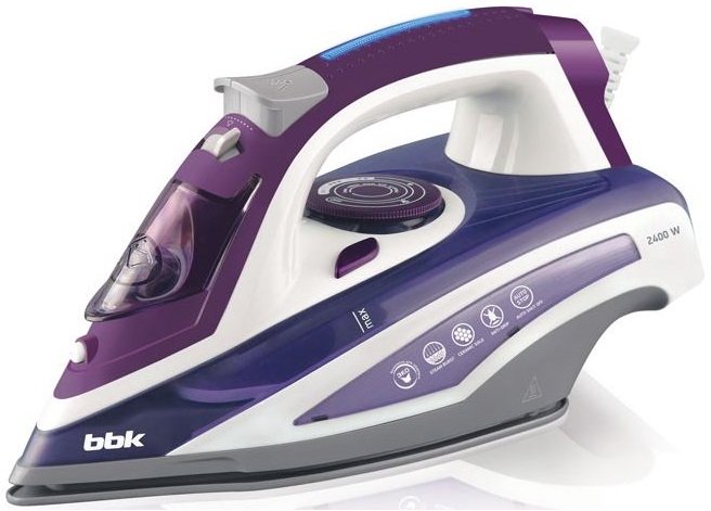 Утюг BBK ISE-2404; 2400 Вт; керамика;