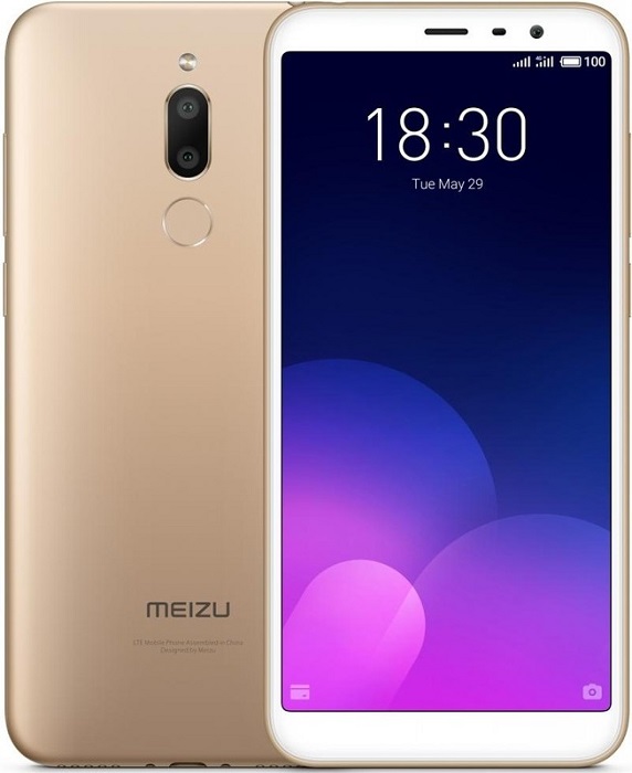 Смартфон Meizu M6T 2/16Гб Gold (M811H-16-G);