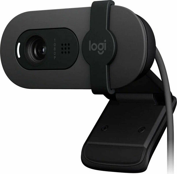 Веб-камера Logitech BRIO 100 Graphite (960-001585);