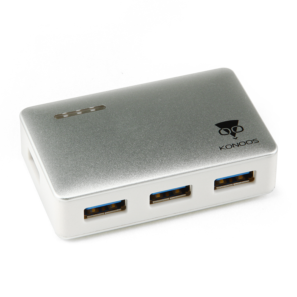 USB-хаб 3.0 KONOOS UK-33; 4 порта;