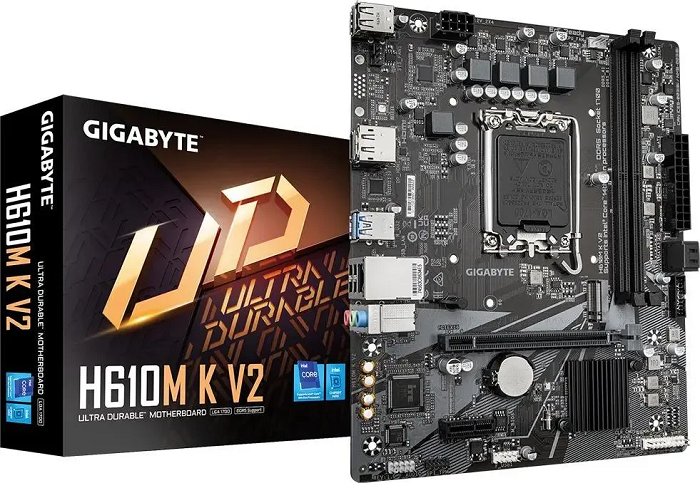 Материнская плата intel H610 Gigabyte H610M