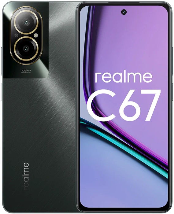 Смартфон Realme C67 8/256Гб Black (RMX3890);