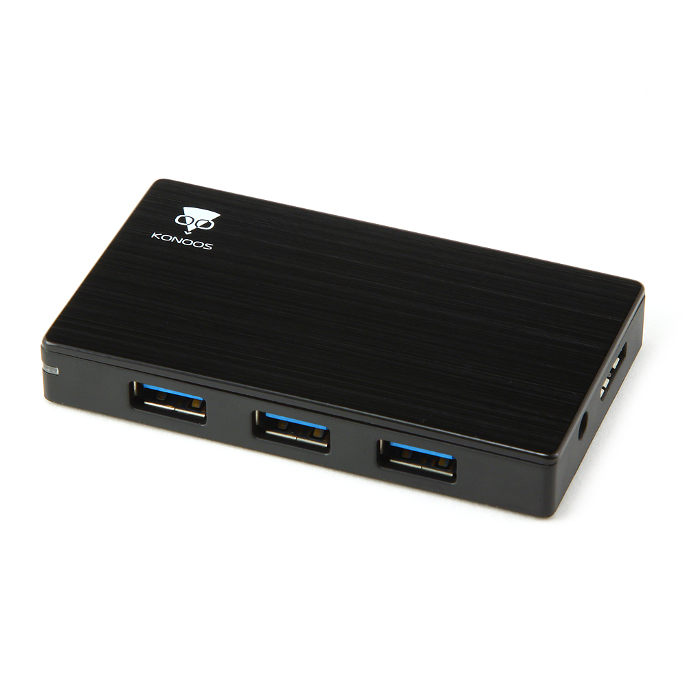 USB-хаб 3.0 KONOOS UK-34; 4 порта