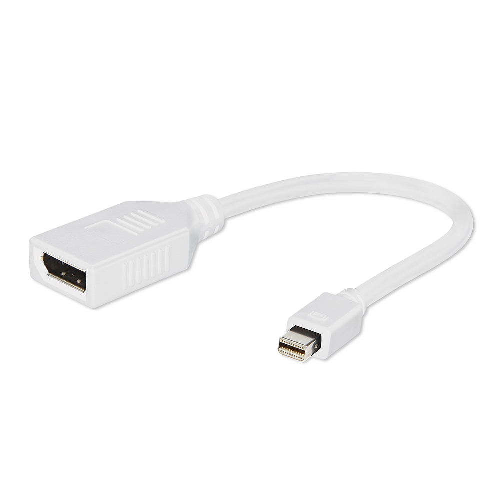 Переходник miniDisplayPort - DisplayPort Cablexpert (A-mDPM-DPF-001-W);