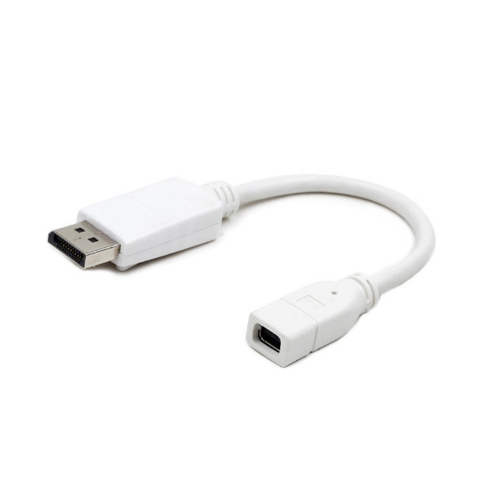 Переходник miniDisplayPort - DisplayPort Cablexpert (A-mDPF-DPM-001-W);