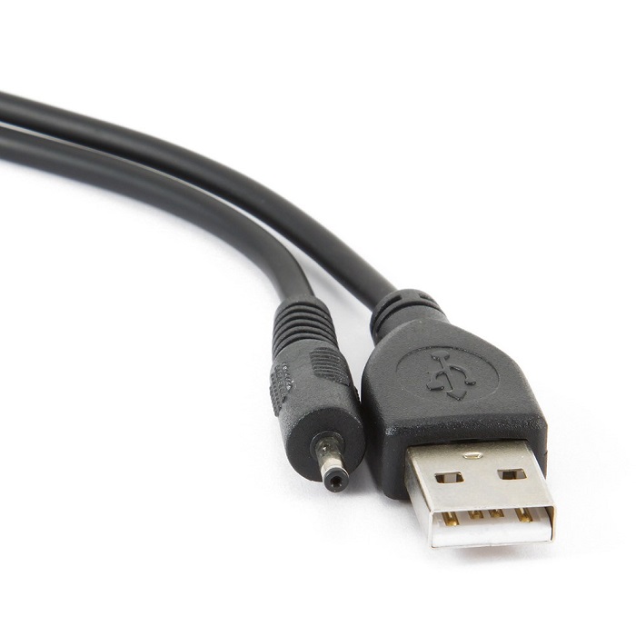 Кабель AM/DC 2,5мм Cablexpert (CC-USB-AMP25-0.7M); 0.7