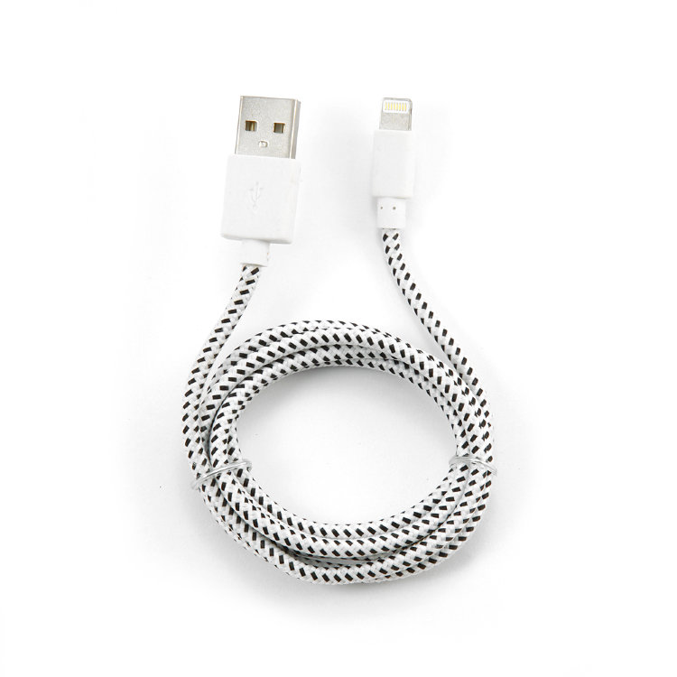 Кабель AM/Lightning KONOOS (KC-A2USB2NW); 1 м;